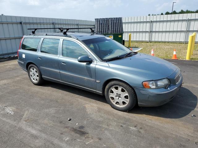 YV1SW53D611022223 - 2001 VOLVO V70 T5 TURBO BLUE photo 4