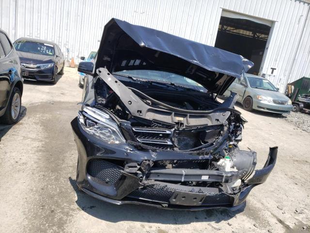 4JGDA5HB3GA709619 - 2016 MERCEDES-BENZ GLE 350 4MATIC BLACK photo 5