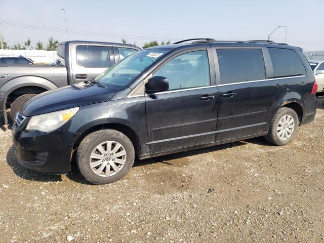 2V4RW3DX6AR222103 - 2010 VOLKSWAGEN ROUTAN SE BLACK photo 1