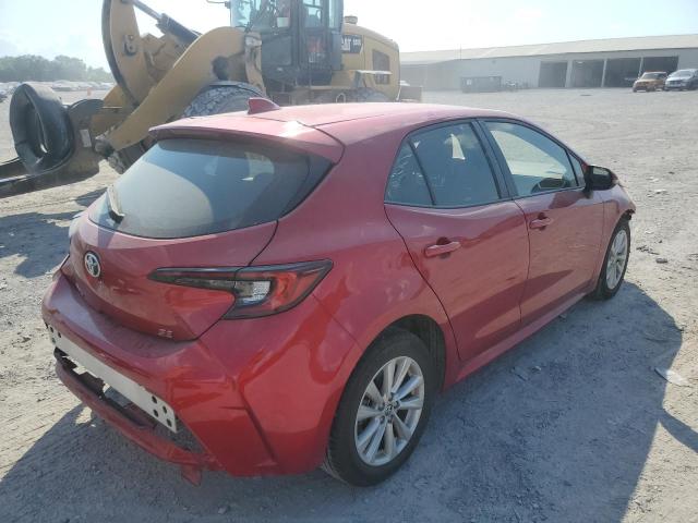 JTND4MBE7P3202277 - 2023 TOYOTA COROLLA SE RED photo 3