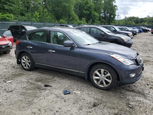 JNKAJ09F78M353850 - 2008 INFINITI EX35 BASE BLUE photo 4