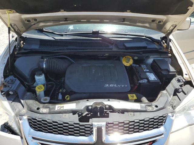 2C4RDGCG9ER462129 - 2014 DODGE GRAND CARA SXT TAN photo 12