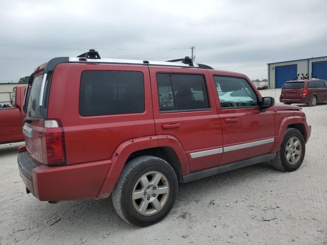 1J8HG58256C174180 - 2006 JEEP COMMANDER LIMITED RED photo 3