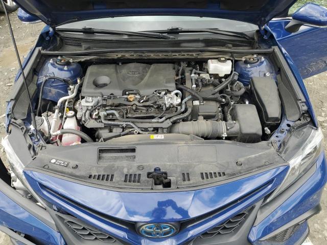 4T1G31AK0PU054165 - 2023 TOYOTA CAMRY SE NIGHT SHADE BLUE photo 11
