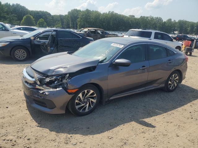 19XFC2F79HE040730 - 2017 HONDA CIVIC EX GRAY photo 1