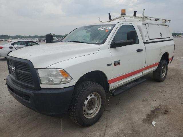 3C6LD5AT6CG294972 - 2012 DODGE RAM 2500 ST WHITE photo 1