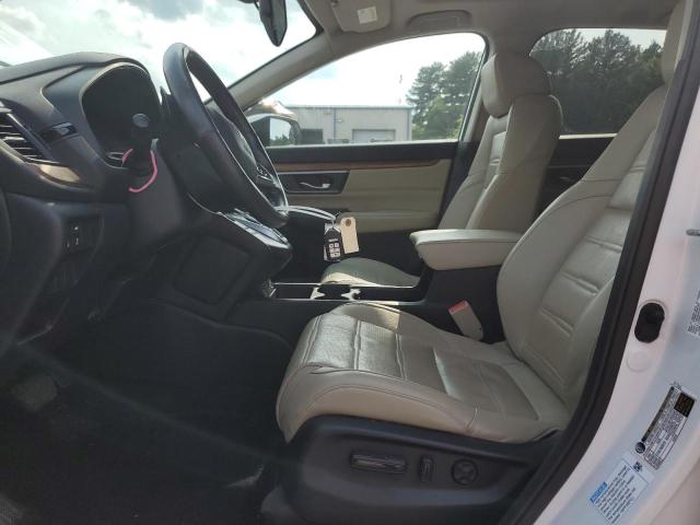 7FART6H84ME001255 - 2021 HONDA CR-V EXL WHITE photo 7