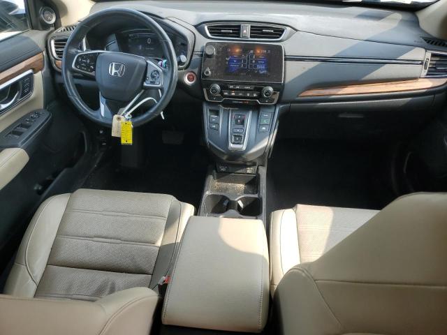 7FART6H84ME001255 - 2021 HONDA CR-V EXL WHITE photo 8