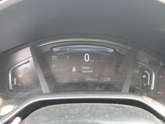 7FART6H84ME001255 - 2021 HONDA CR-V EXL WHITE photo 9