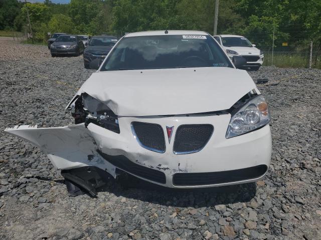 1G2ZG57B094146920 - 2009 PONTIAC G6 WHITE photo 5