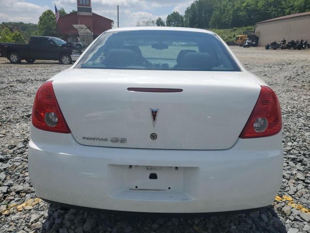 1G2ZG57B094146920 - 2009 PONTIAC G6 WHITE photo 6