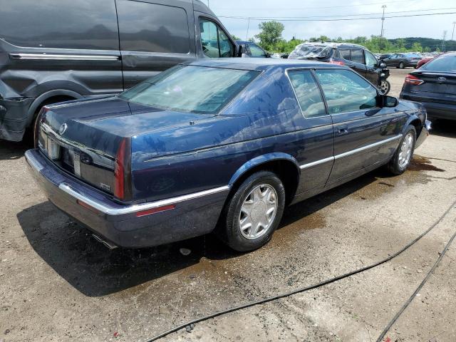 1G6ET1293SU619429 - 1995 CADILLAC ELDORADO TOURING BLUE photo 3