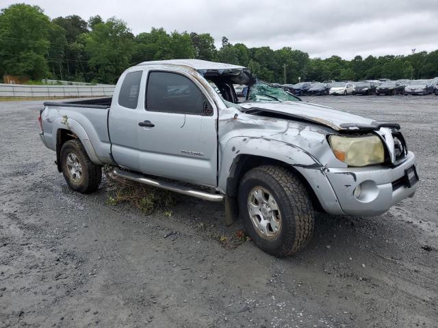 5TETU62N86Z285245 - 2006 TOYOTA TACOMA PRERUNNER ACCESS CAB SILVER photo 4