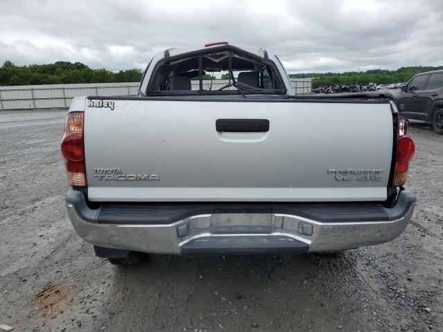 5TETU62N86Z285245 - 2006 TOYOTA TACOMA PRERUNNER ACCESS CAB SILVER photo 6