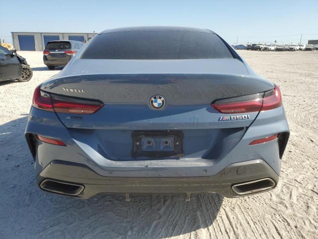 WBAGV8C08NCK07510 - 2022 BMW M850XI BLUE photo 6