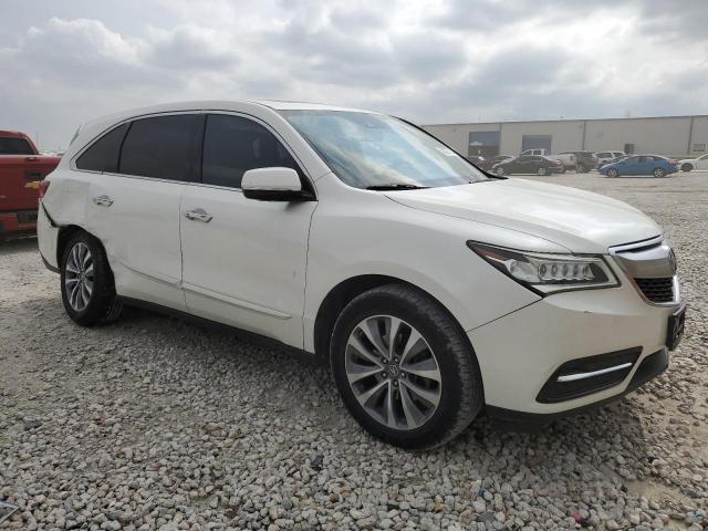 5FRYD3H44GB004868 - 2016 ACURA MDX TECHNOLOGY WHITE photo 4