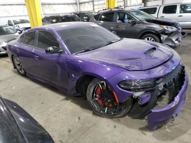 2C3CDXGJ2JH297525 - 2018 DODGE CHARGER R/T 392 PURPLE photo 4