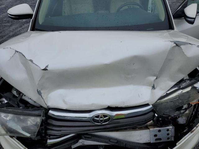 5TDJKRFH8GS321971 - 2016 TOYOTA HIGHLANDER XLE WHITE photo 12