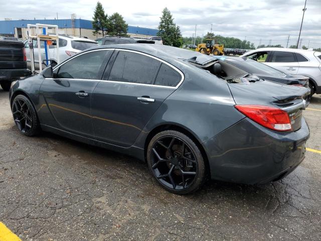 2G4GV5GV1C9155211 - 2012 BUICK REGAL GS GRAY photo 2