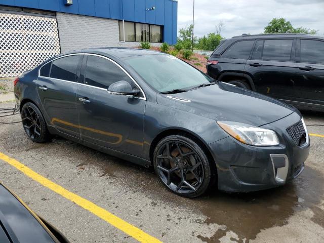 2G4GV5GV1C9155211 - 2012 BUICK REGAL GS GRAY photo 4