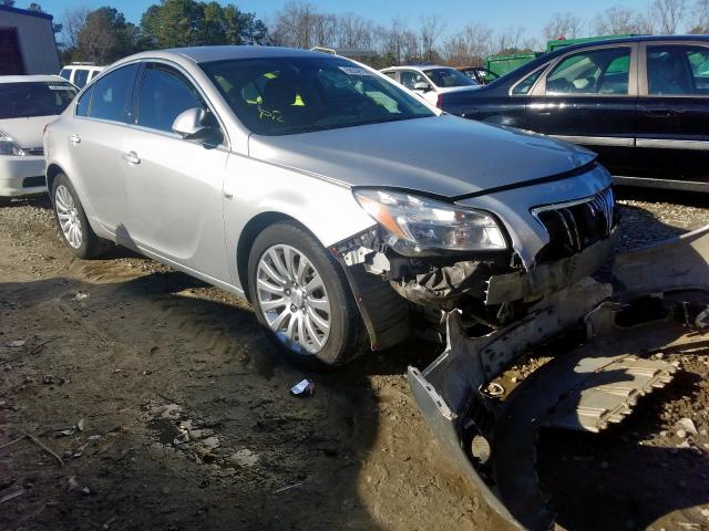 W04GR5EC0B1000592 - 2011 BUICK REGAL CXL  photo 1