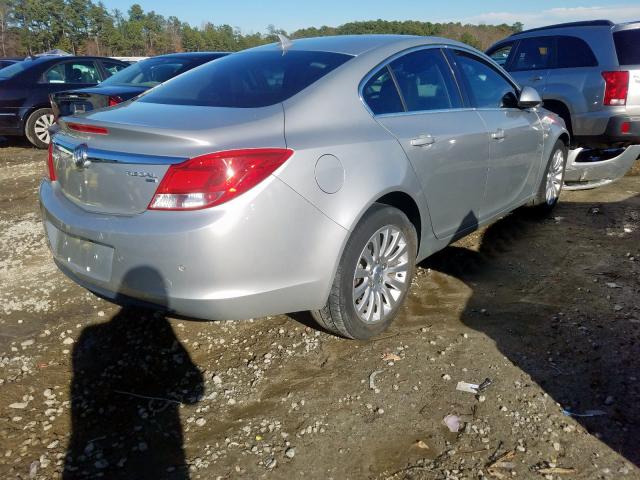 W04GR5EC0B1000592 - 2011 BUICK REGAL CXL  photo 4