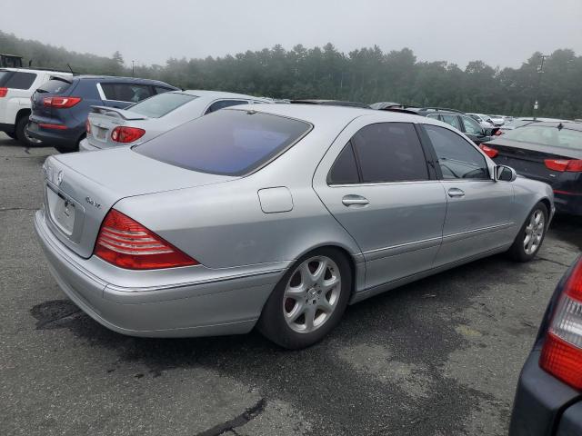 WDBNG84J85A455052 - 2005 MERCEDES-BENZ S 500 4MATIC SILVER photo 3