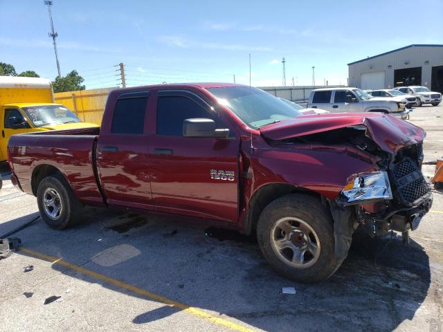 1C6RR6FTXJS183258 - 2018 RAM 1500 ST MAROON photo 4