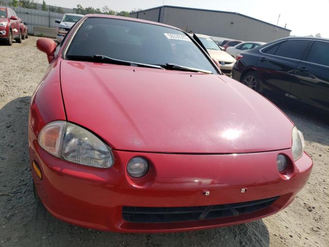 JHMEH6161SS009431 - 1995 HONDA CIVIC DEL SOL SI RED photo 5