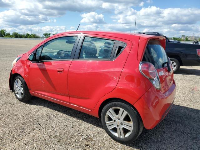 KL8CD6S9XDC501099 - 2013 CHEVROLET SPARK 1LT RED photo 2