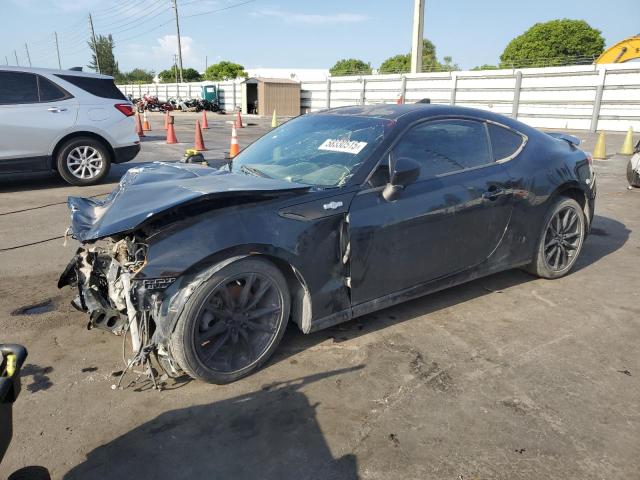 JF1ZNAA15F8712221 - 2015 TOYOTA SCION FR-S BLACK photo 1