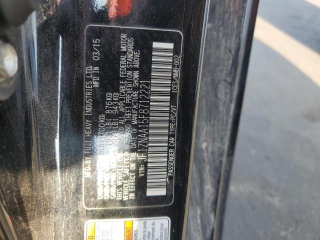 JF1ZNAA15F8712221 - 2015 TOYOTA SCION FR-S BLACK photo 12