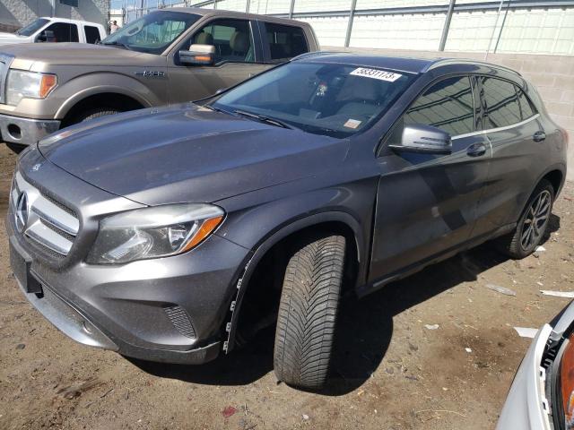 WDCTG4GB2FJ035949 - 2015 MERCEDES-BENZ GLA 250 4MATIC GRAY photo 1