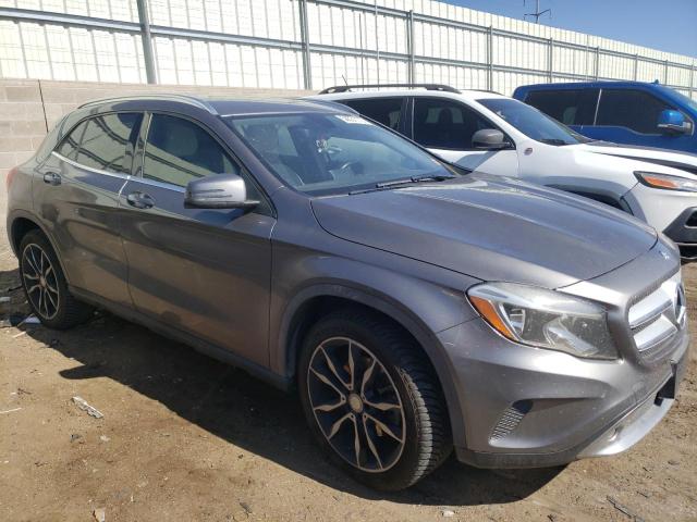 WDCTG4GB2FJ035949 - 2015 MERCEDES-BENZ GLA 250 4MATIC GRAY photo 4