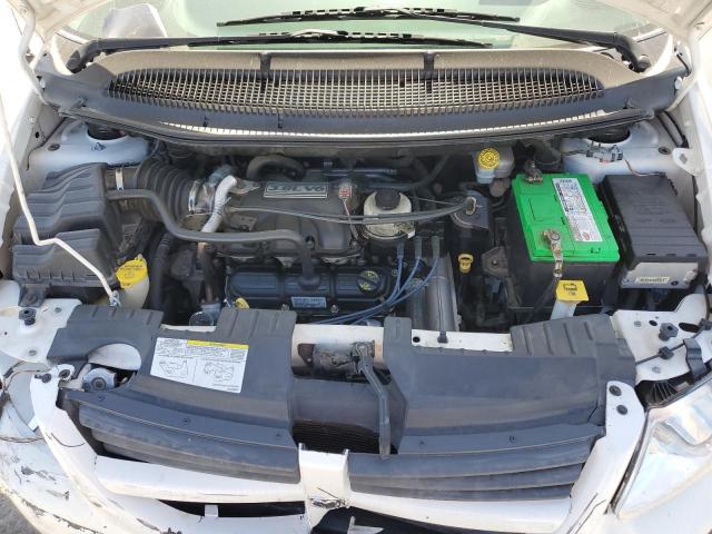 2D4GP44L67R198799 - 2007 DODGE GRAND CARA SXT WHITE photo 12