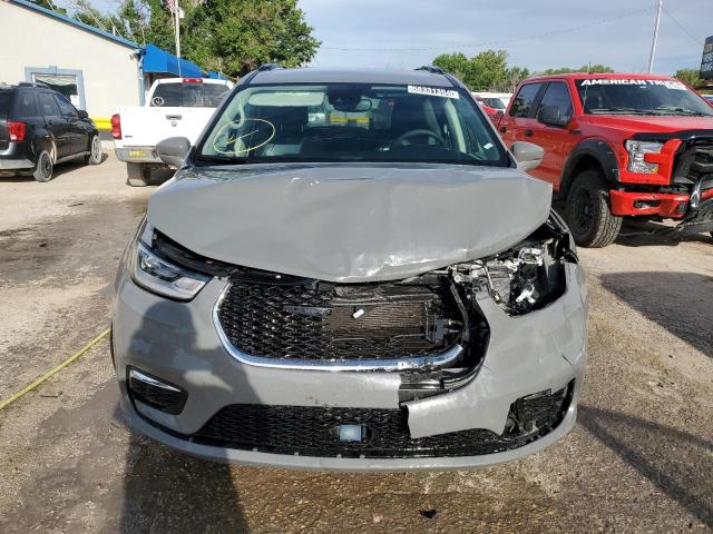 2C4RC1BG6NR214874 - 2022 CHRYSLER PACIFICA TOURING L GRAY photo 5