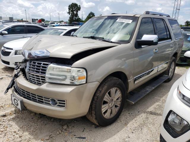 5LMFU27597LJ08436 - 2007 LINCOLN NAVIGATOR BEIGE photo 1