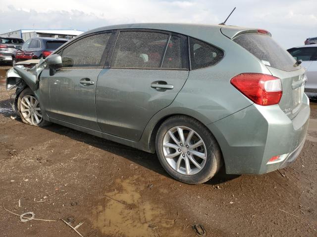 JF1GPAC6XE8294179 - 2014 SUBARU IMPREZA PREMIUM GREEN photo 2