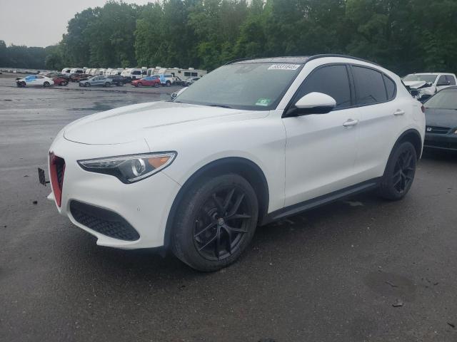 ZASFAKNN0J7B99820 - 2018 ALFA ROMEO STELVIO TI SPORT WHITE photo 1