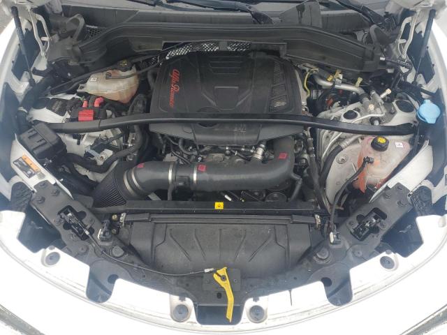 ZASFAKNN0J7B99820 - 2018 ALFA ROMEO STELVIO TI SPORT WHITE photo 12