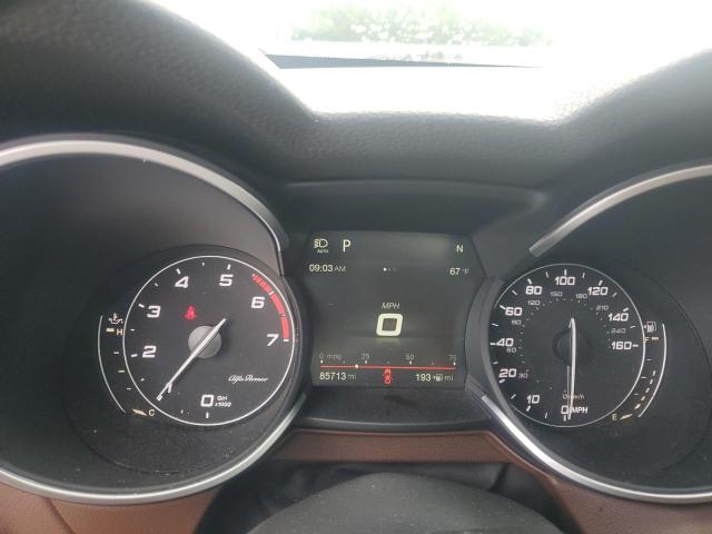 ZASFAKNN0J7B99820 - 2018 ALFA ROMEO STELVIO TI SPORT WHITE photo 9