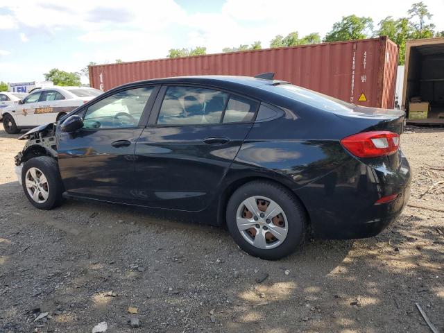 1G1BC5SM9H7129556 - 2017 CHEVROLET CRUZE LS BLACK photo 2