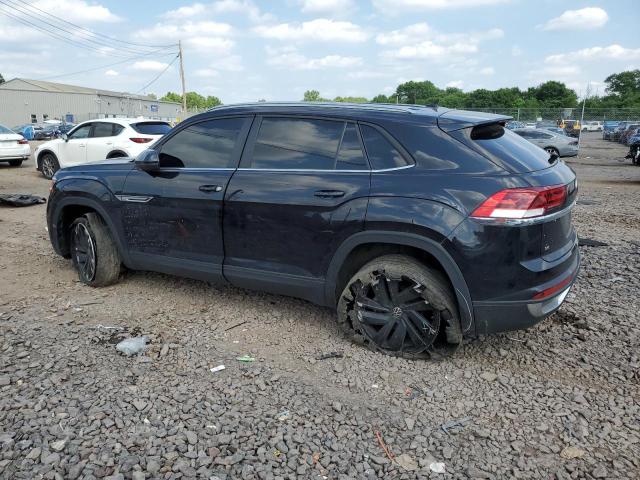 1V2HC2CA8NC216161 - 2022 VOLKSWAGEN ATLAS CROS SE Черный фото 2