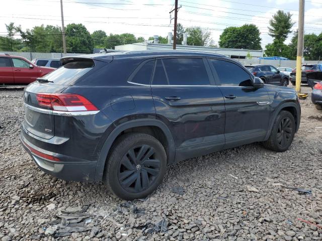 1V2HC2CA8NC216161 - 2022 VOLKSWAGEN ATLAS CROS SE Черный фото 3