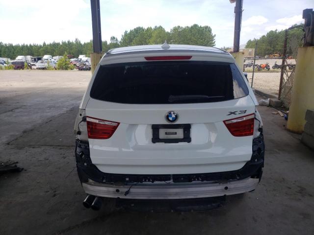 5UXWX9C59D0A19588 - 2013 BMW X3 XDRIVE28I WHITE photo 6