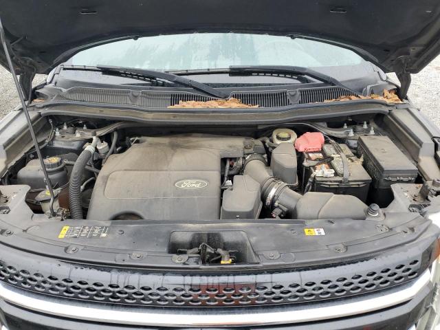 1FM5K8F81DGB67536 - 2013 FORD EXPLORER LIMITED BLACK photo 12