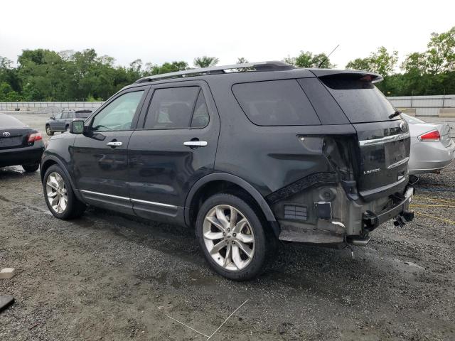 1FM5K8F81DGB67536 - 2013 FORD EXPLORER LIMITED BLACK photo 2