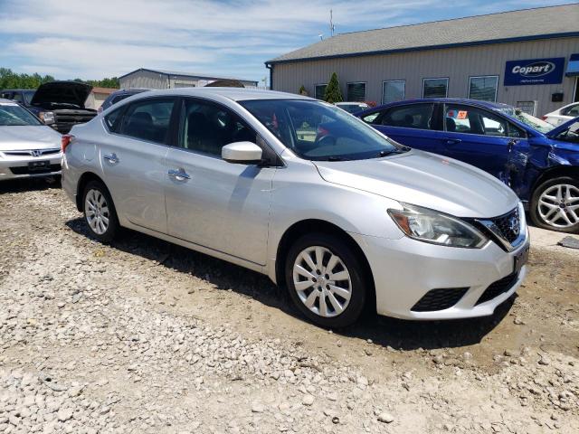 3N1AB7AP7GY213551 - 2016 NISSAN SENTRA S SILVER photo 4