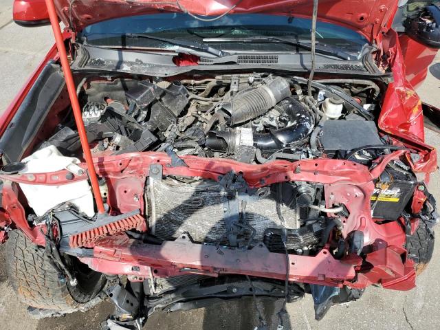 3TMAZ5CN5JM077864 - 2018 TOYOTA TACOMA DOUBLE CAB Қызыл фото 11