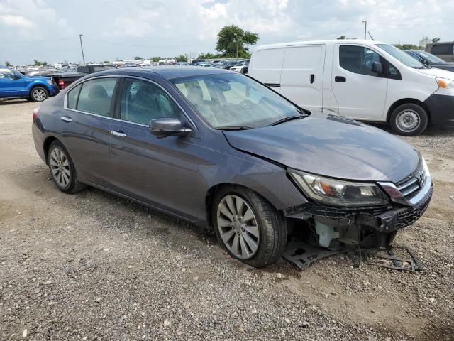 1HGCR2F85EA297152 - 2014 HONDA ACCORD EXL GRAY photo 4